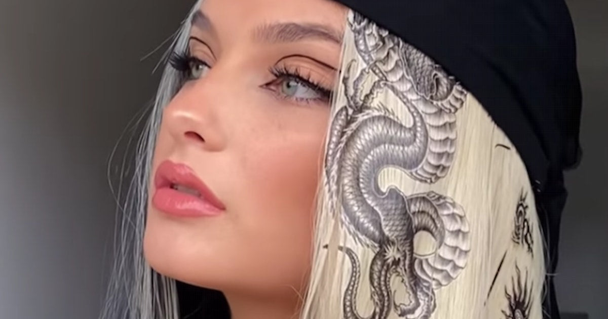 temporary hair tattoos