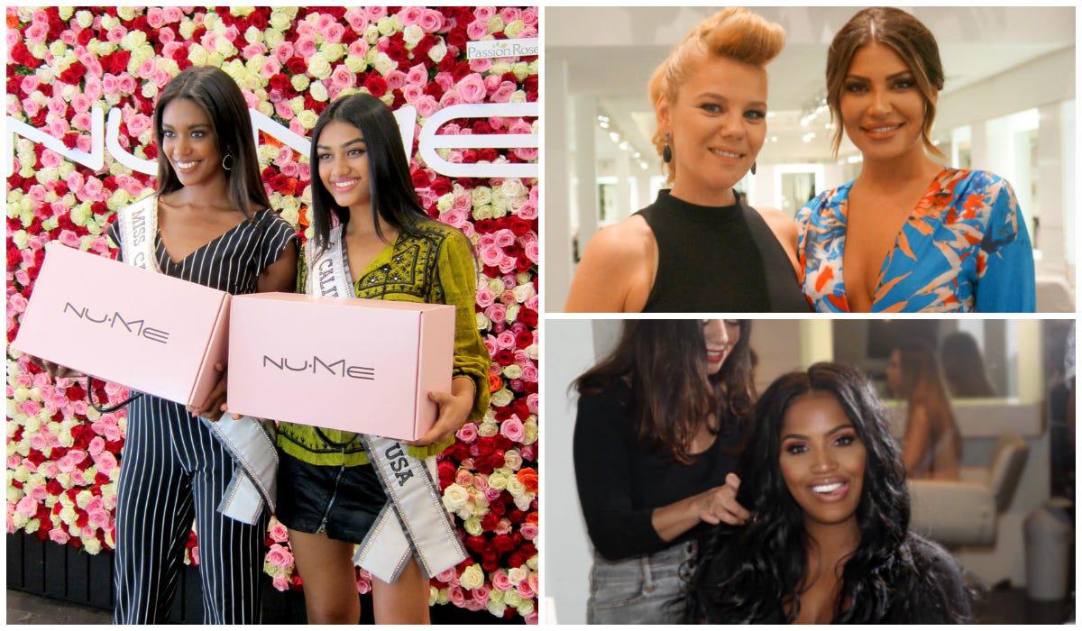 NuMe + ULTA Launch Party at Cristophe Salon in Beverly Hills On National Hair Day