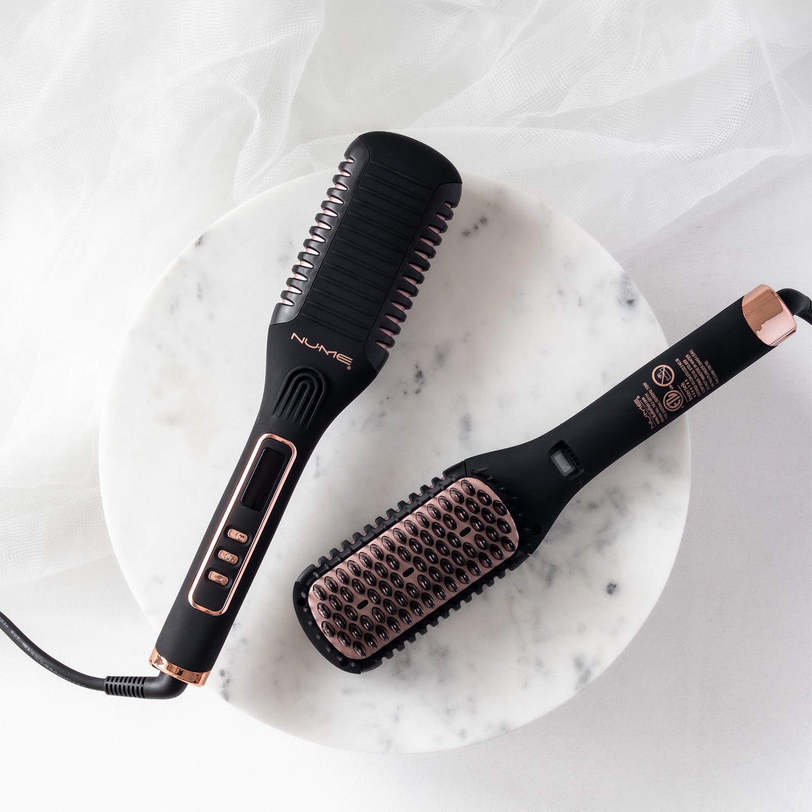 Straightening Heat Brush – Ionic Smoothing Brush