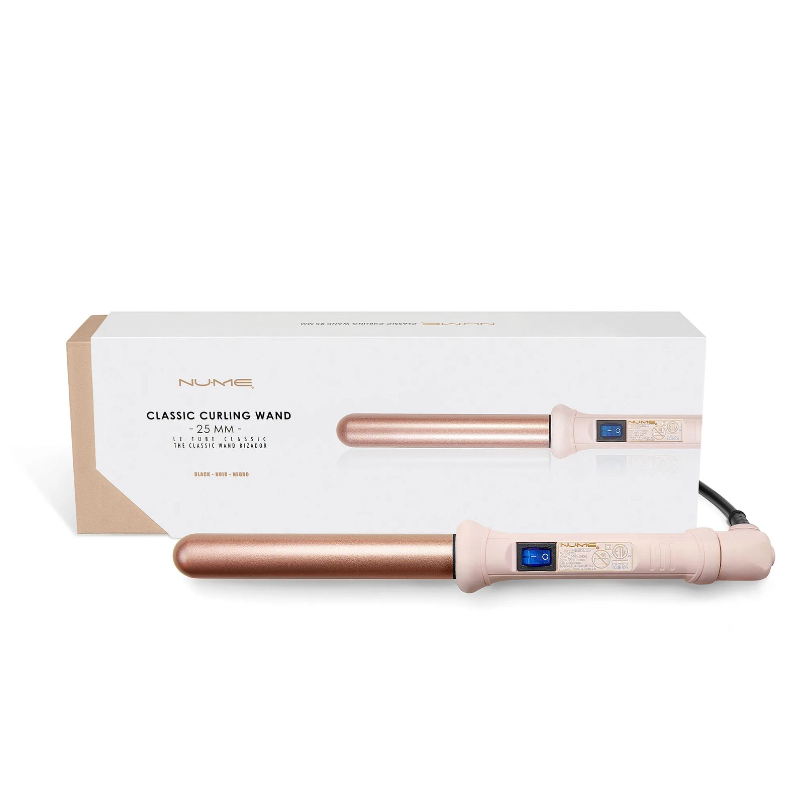 Borde de curling classique - Curler Tourmaline de 1 ”ou 1,25”