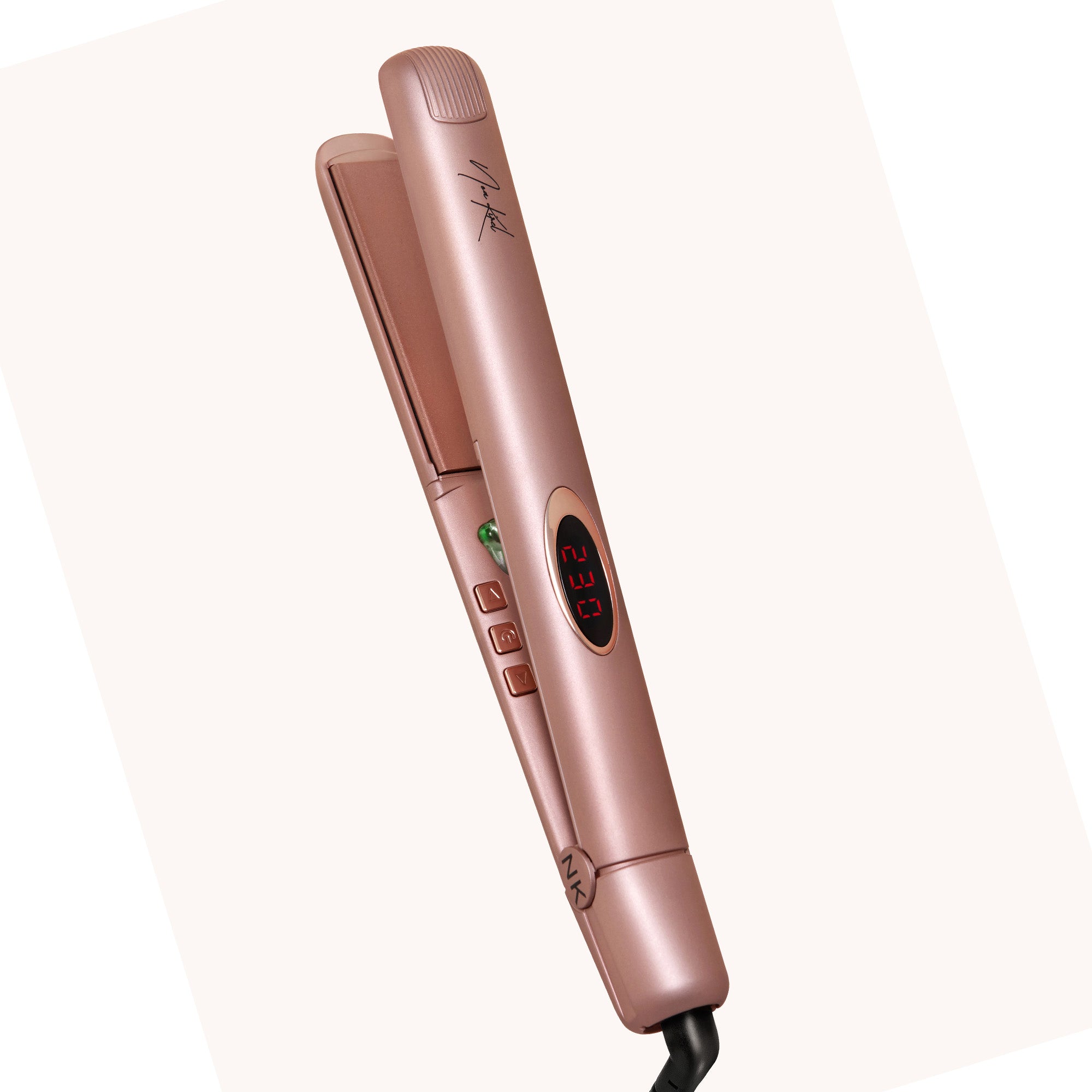 Megastar Flat Iron X NKB Stylista – 1” Tourmaline Hair Straightener Set
