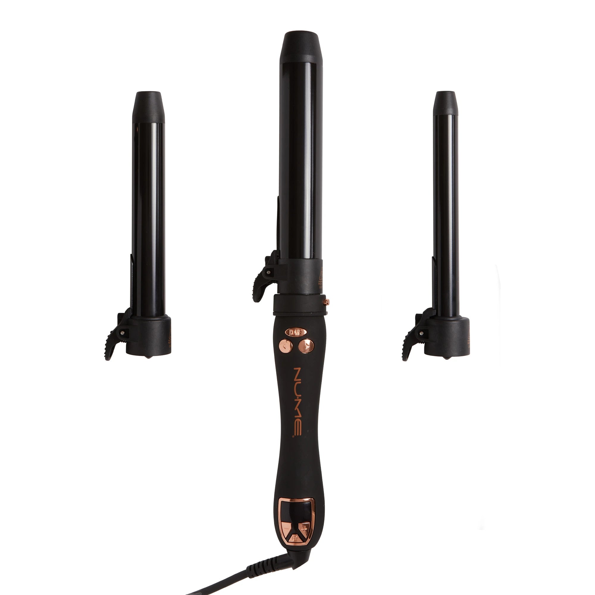 Automatic Rotating Curling Iron Set – 3 Barrel Sizes