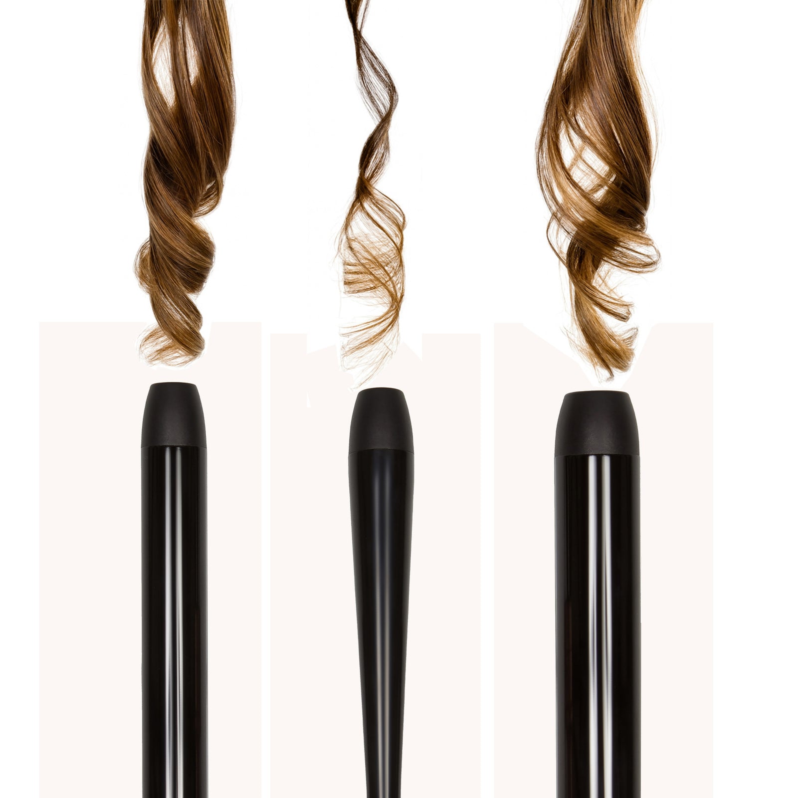 NUME X NKB Triple Threat 3-in-1 Curling Wand Set
