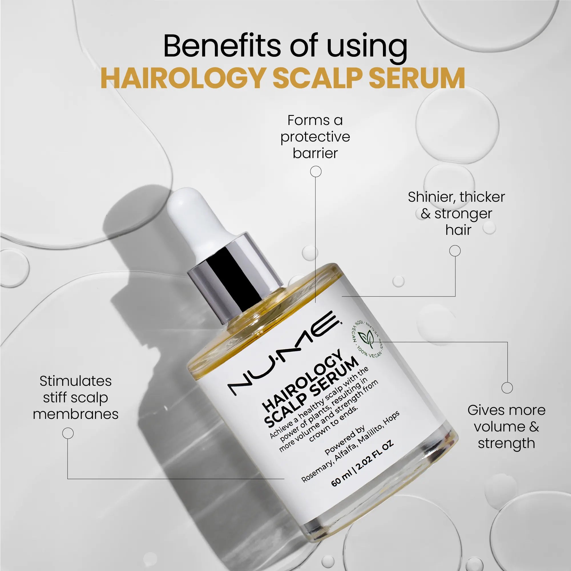 Vegan Scalp Support Serum – Daily care for thinning hair