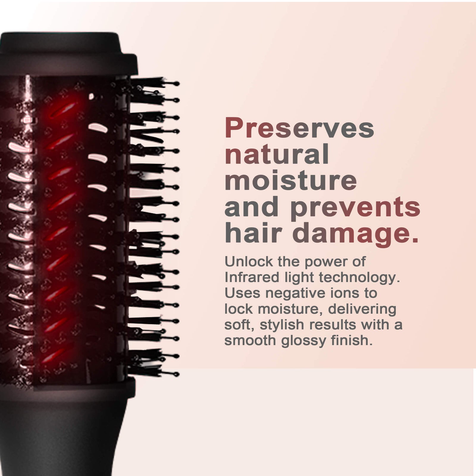 Cepillo secador Aero Pro – Cepillo ovalado de 2”