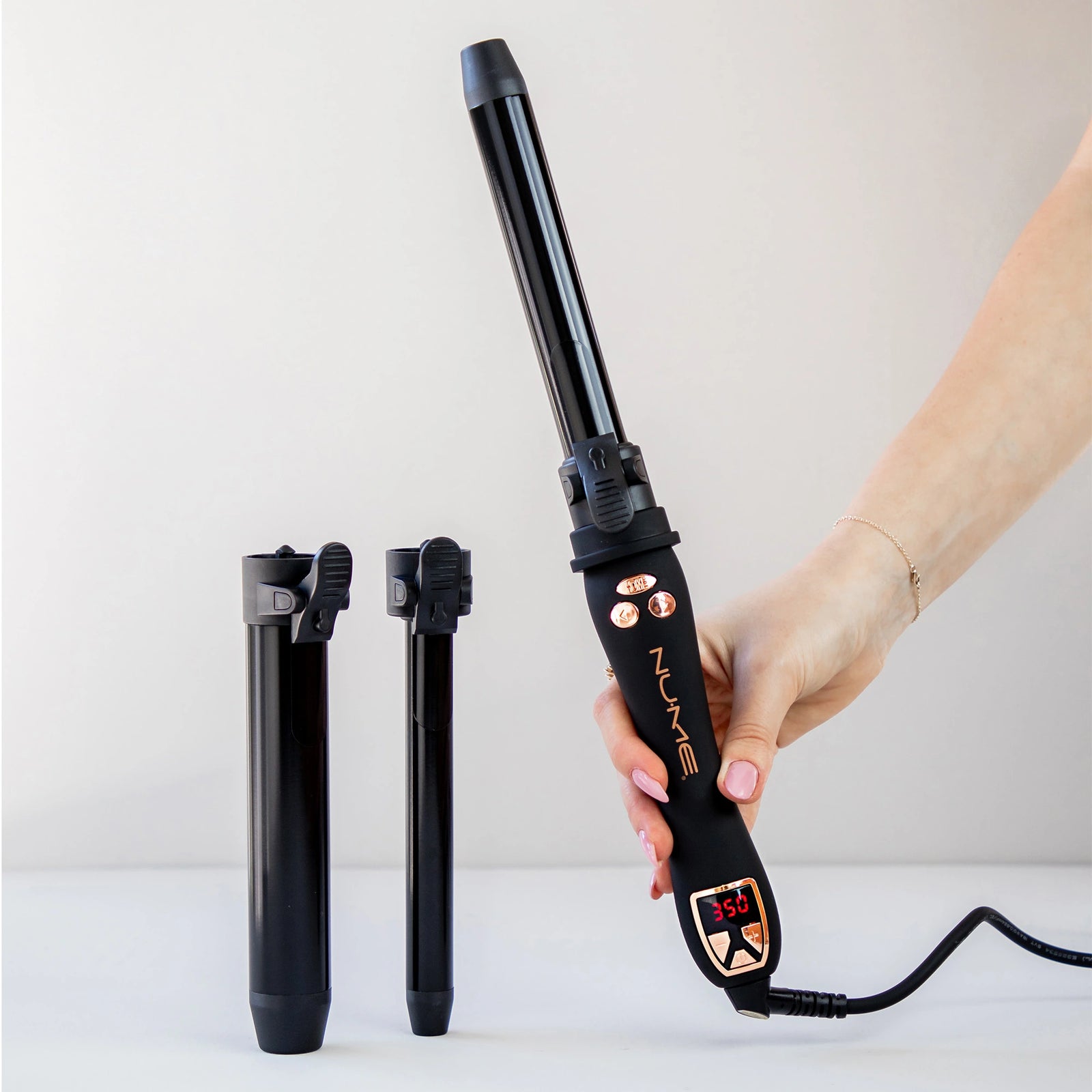 Automatic Rotating 3-in-1 Curling Iron Set