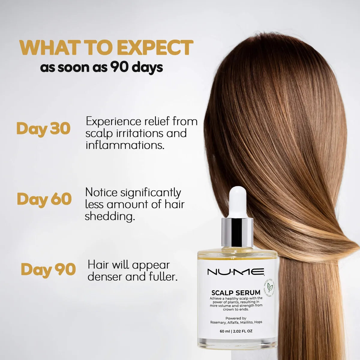 Vegan Scalp Support Serum – Daily care for thinning hair