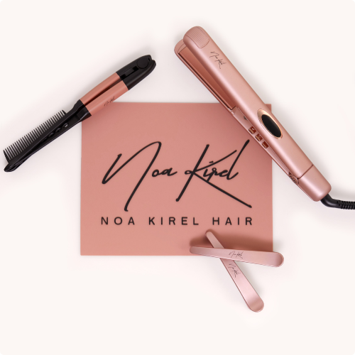 Megastar Flat Iron X NKB Stylista – 1” Tourmaline Hair Straightener Set