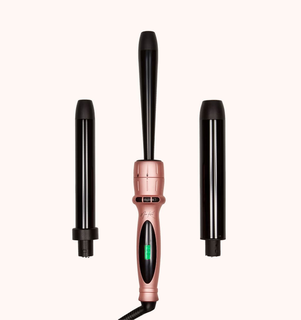 NUME X NKB Triple Threat 3-in-1 Curling Wand