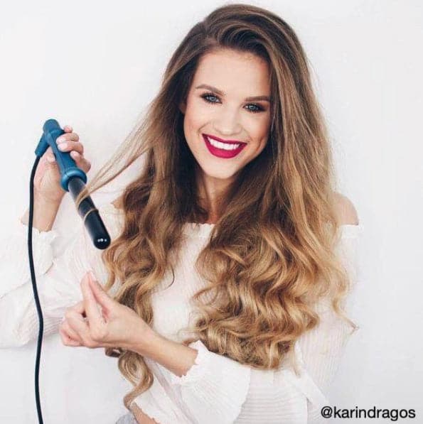 Borde de curling classique - Curler Tourmaline de 1 ”ou 1,25”