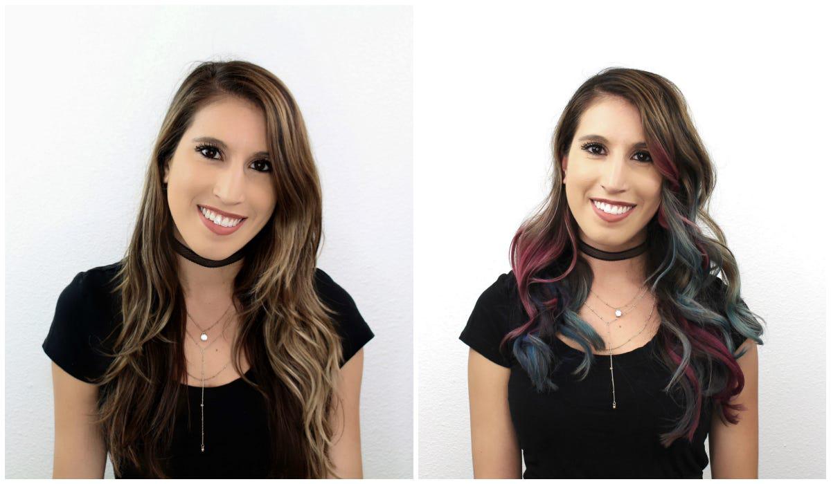 Color Me Gorgeous With Temporary Hair Chalk