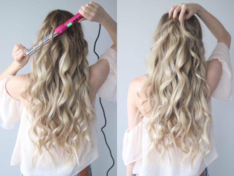EASY COACHELLA-READY LOOSE CURLS WITH THE NUME 25MM MAGIC CURLING WAND