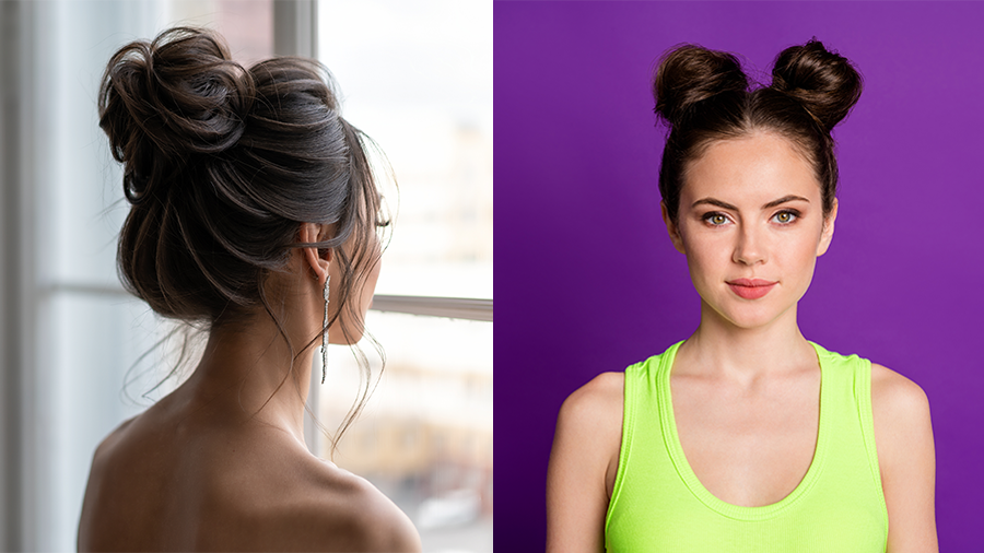 40 Updo Hairstyles Perfect For Any Occasion : Braided Sleek Low Bun