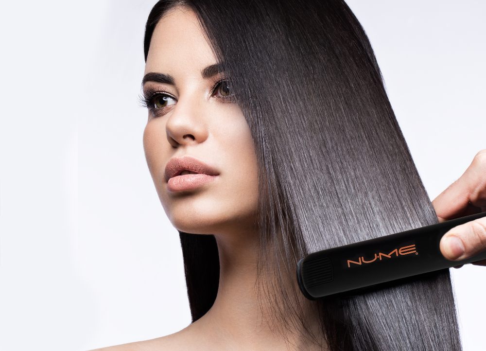 Top 12 Hair Straightening Techniques Using a Flat Iron | NuMe