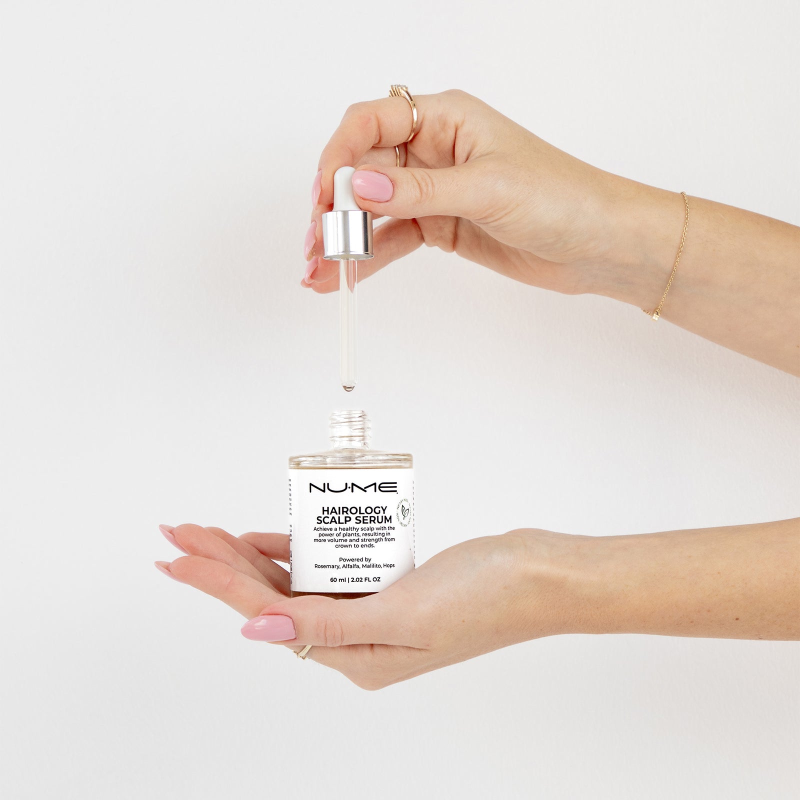 Sérum de support du cuir chevelu végétalien - soins quotidiens pour les cheveux éclaircissants