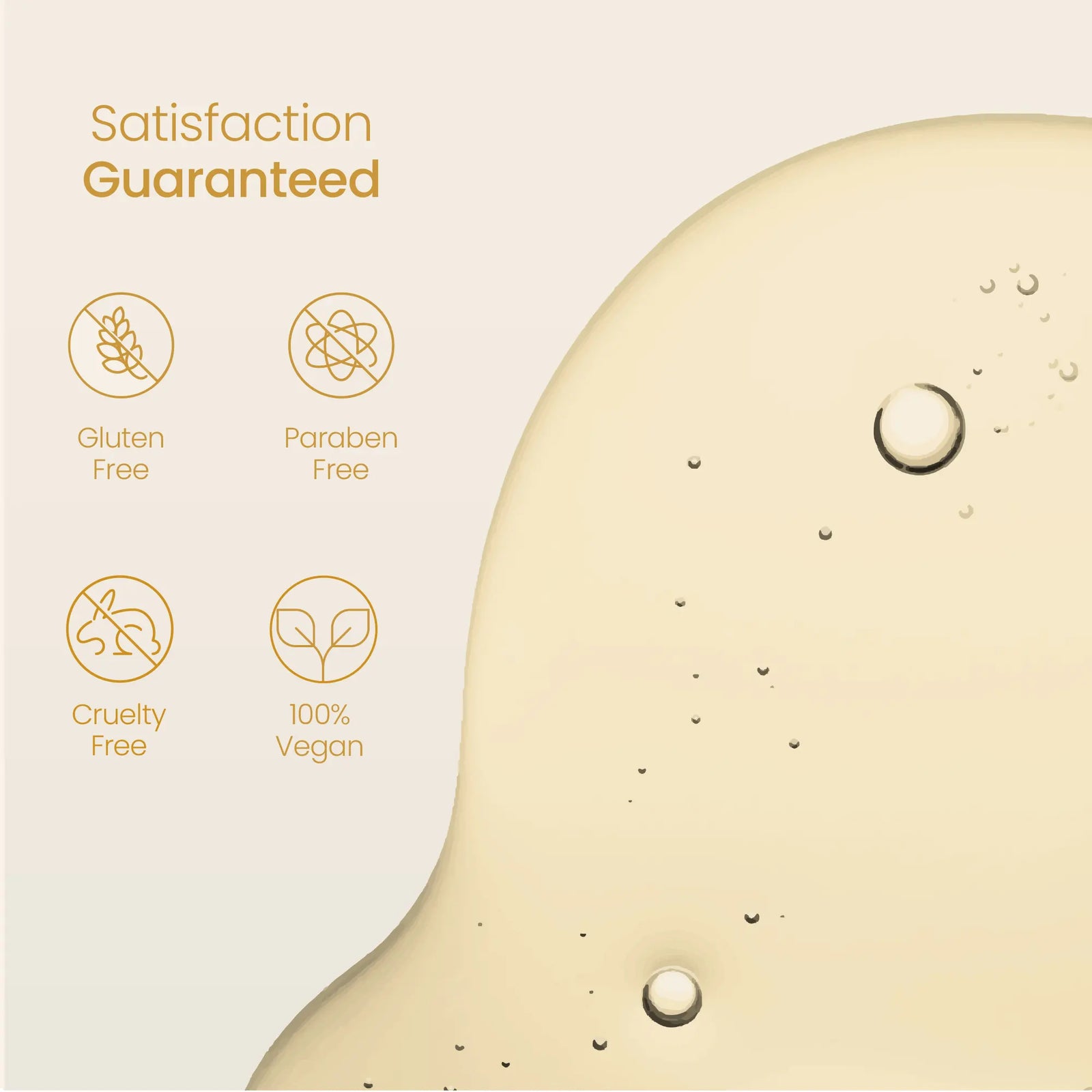 Sérum de support du cuir chevelu végétalien - soins quotidiens pour les cheveux éclaircissants