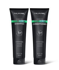 NUME Veganes Turmalin-Shampoo und Conditioner-Duo