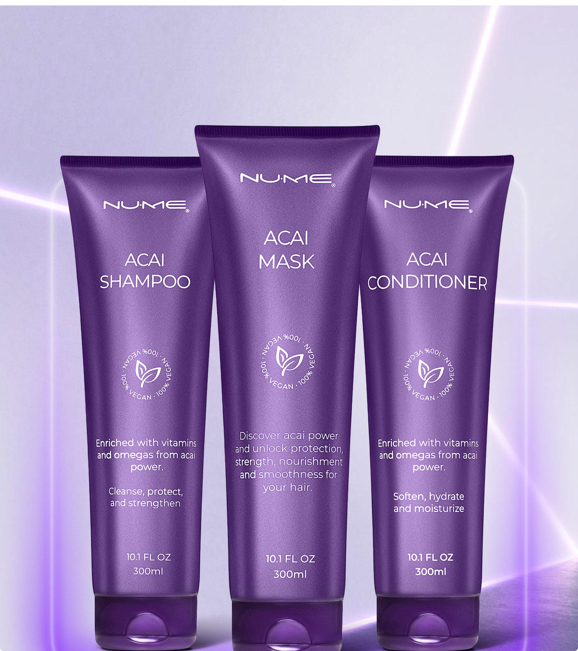 NUME Acai Hair Care Set