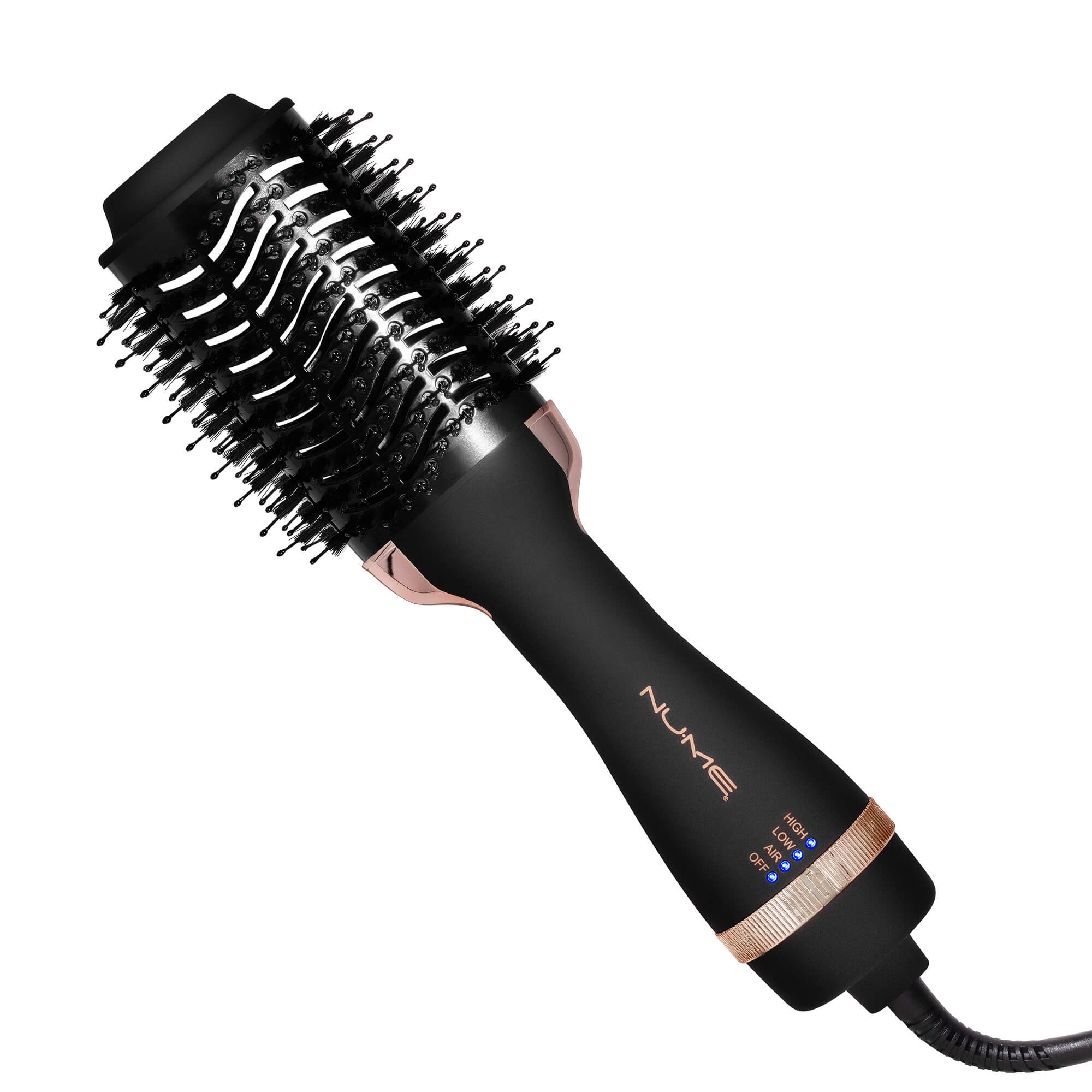 Aero Blow Dryer Brush – 3” Volumizing Hot Air Oval Brush – NuMe