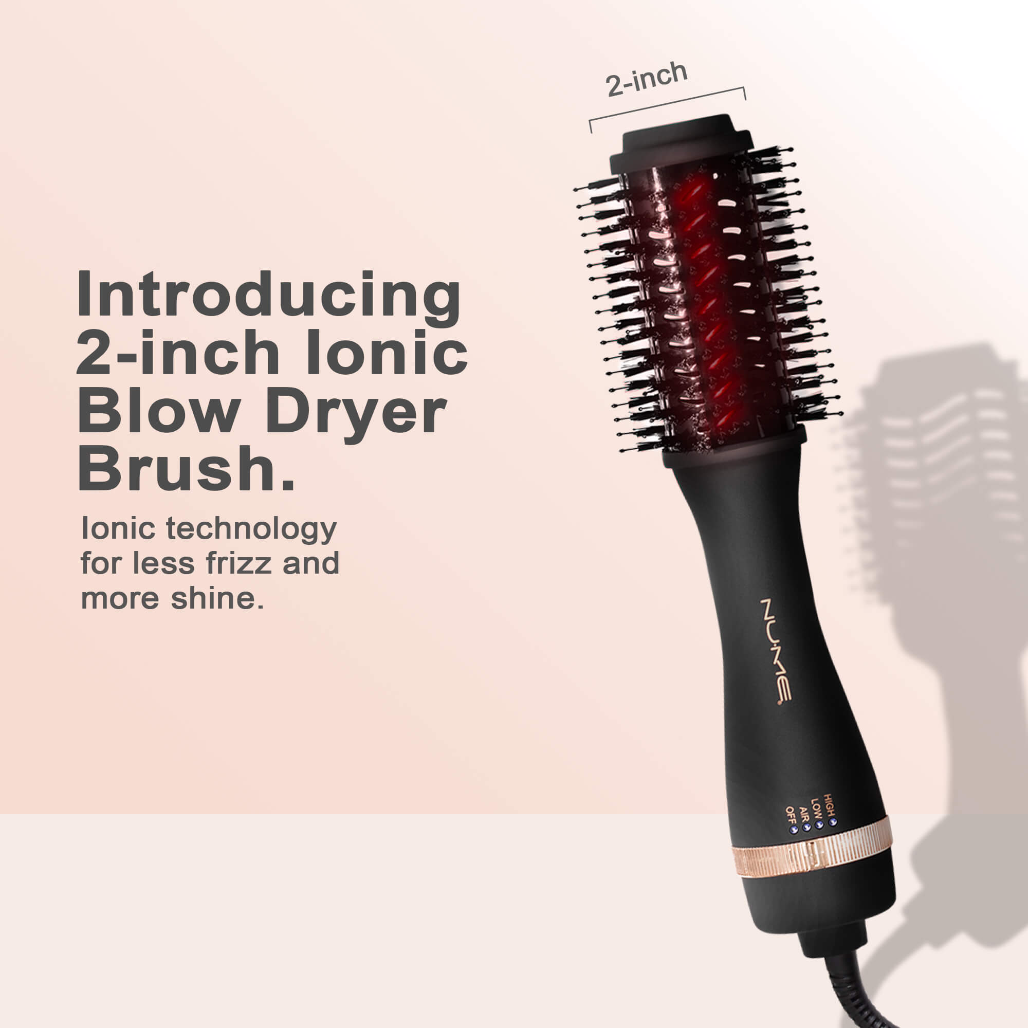 Aero Pro Blow Dryer Brush – 2” Round Hair Brush