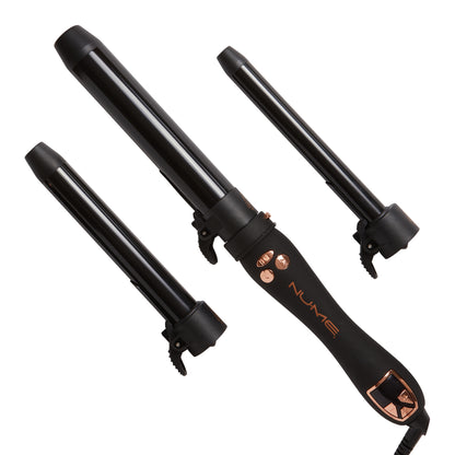 Automatic Rotating 3-in-1 Curling Iron Set