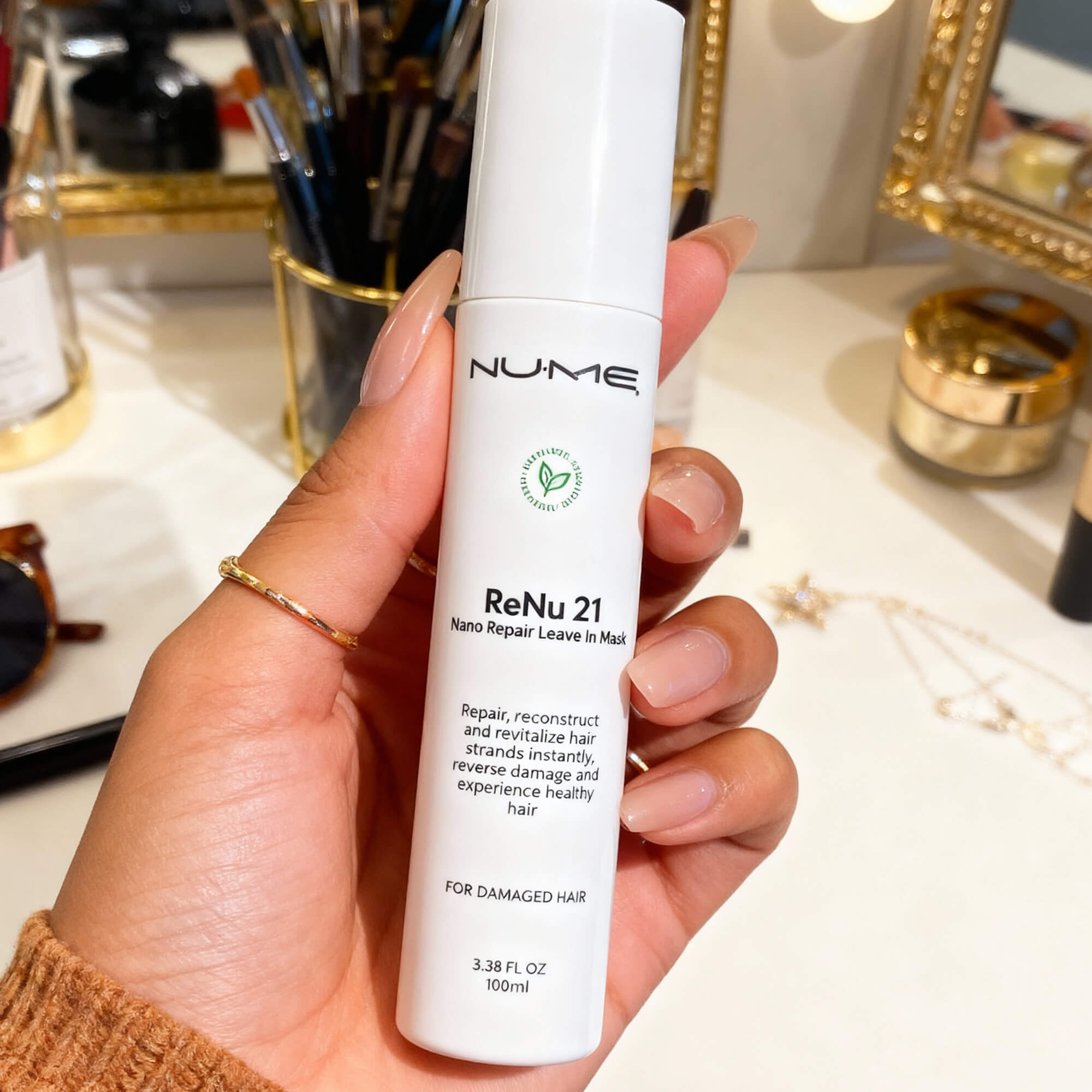 Leave-In Hair Mask for Damaged Hair | NuMe ReNu21