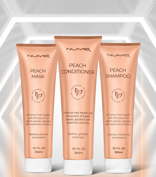 NUME Peach Hair Care Set