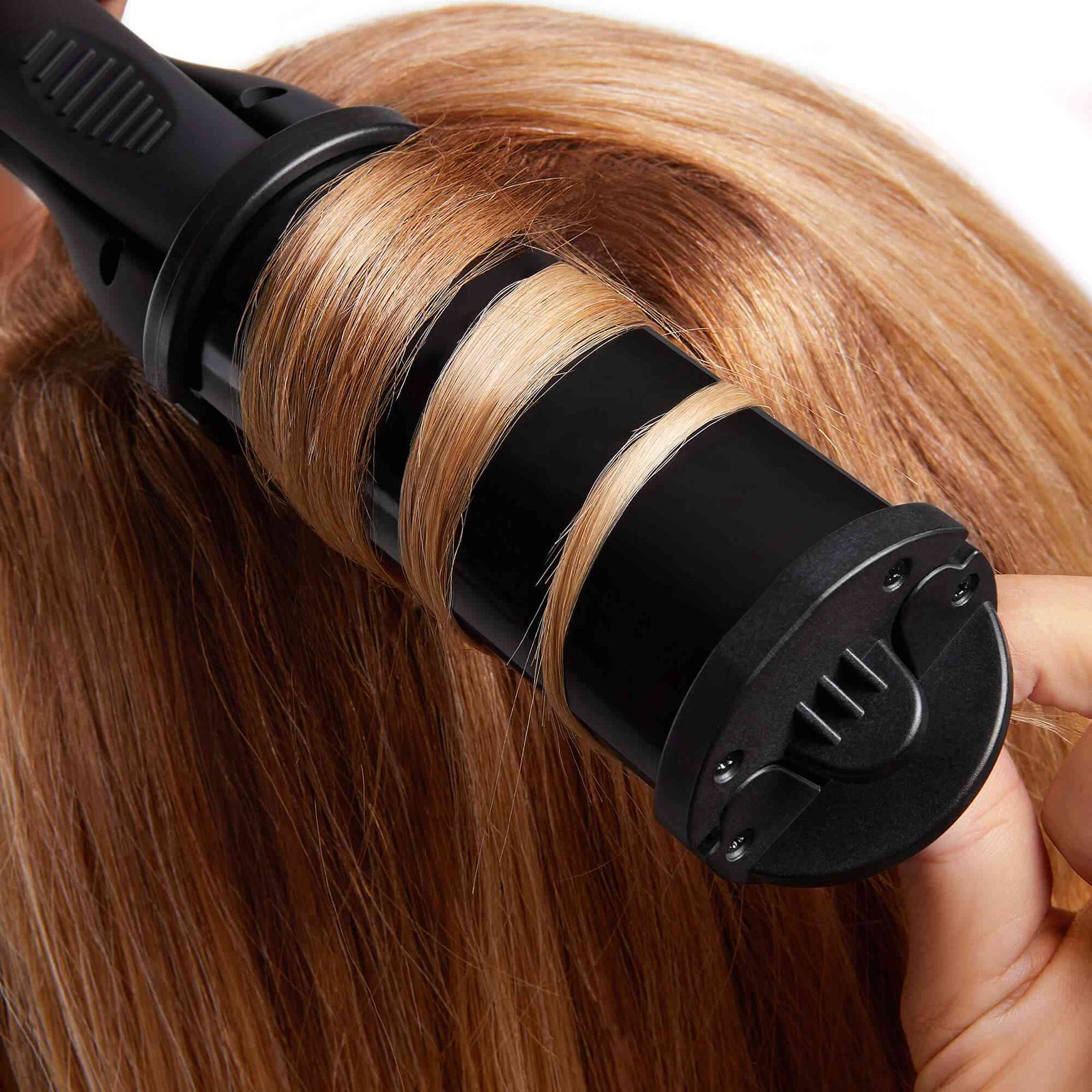 Pentacle 2-In-1 Tourmaline Curling Wand And Deep Waver