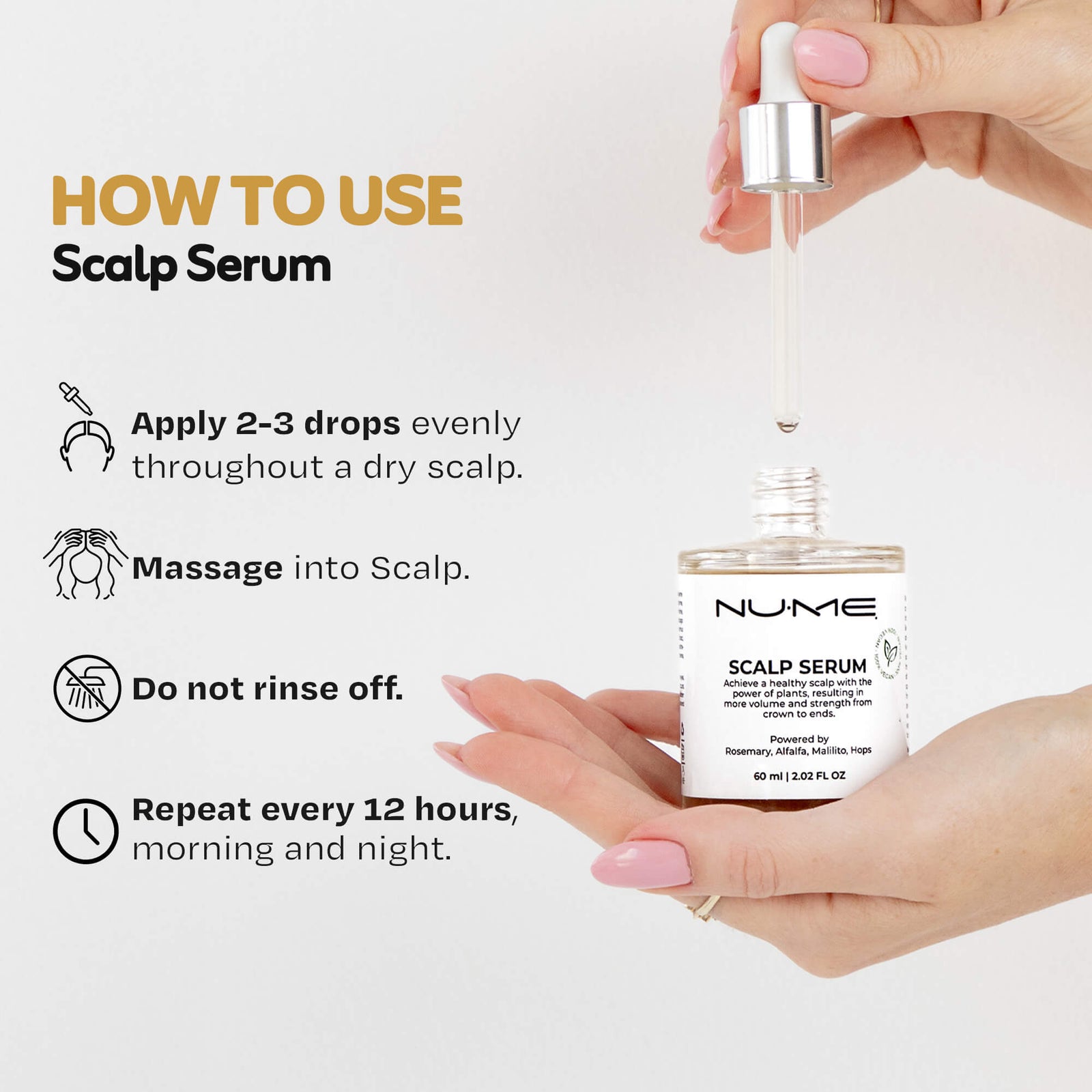 Vegan Scalp Support Serum – Daily care for thinning hair