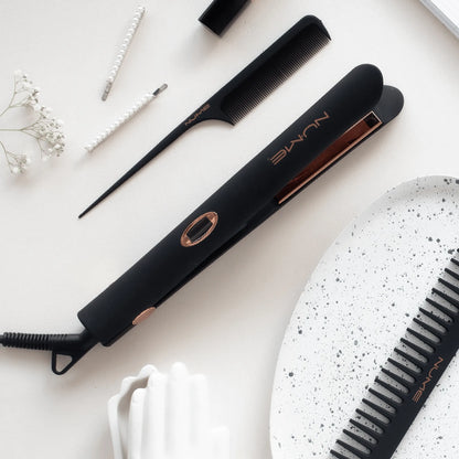 Style Setter Flat Iron – 1” Titanium Hair Straightener