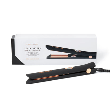Style Setter Flat Iron – 1” Titanium Hair Straightener