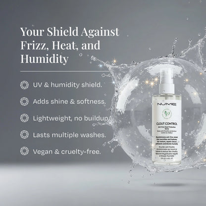 Clout Control – Anti-Frizz & Heat Protectant Spray
