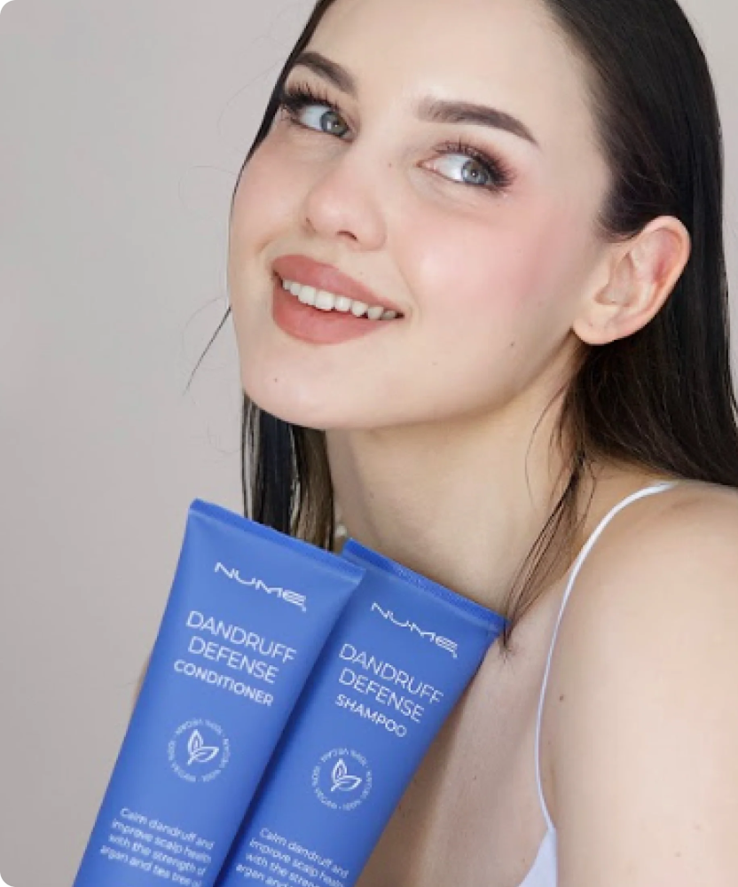 Vegan Dandruff Shampoo & Conditioner Duo – Flake-Fighting System