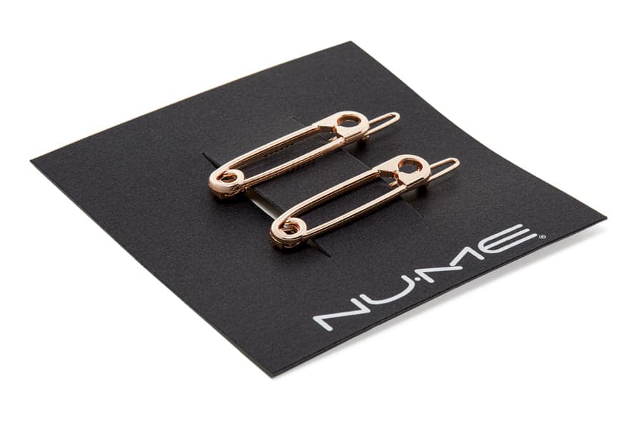 Nume Safety Pin Hair Clip - Silver