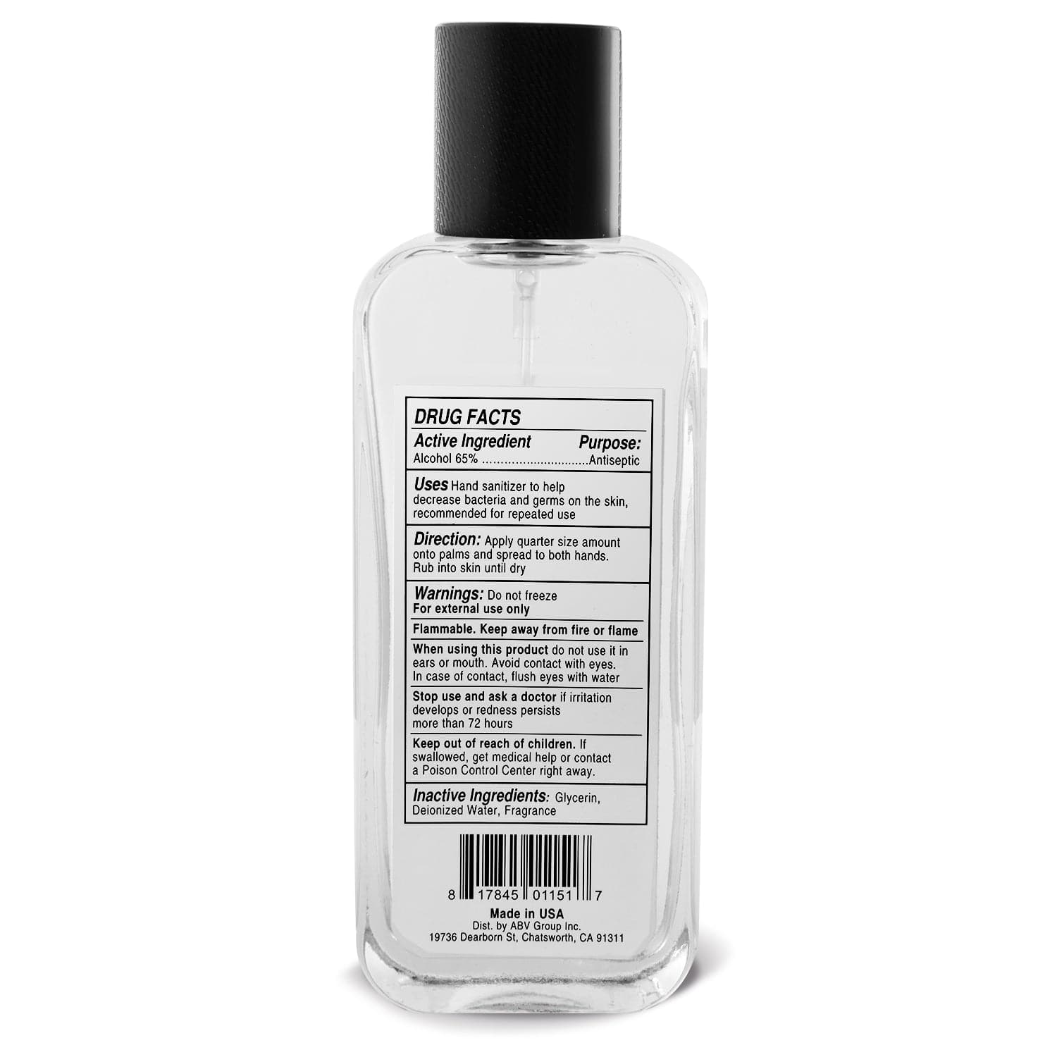 NuMe’s hand sanitizer