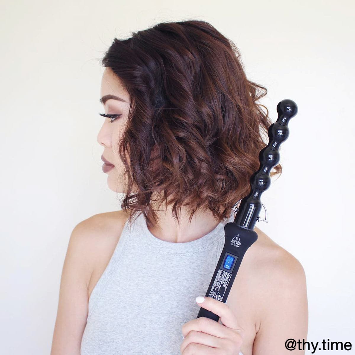 Short Hair Best Curling Wand For Natural Waves Pearl Barrel
