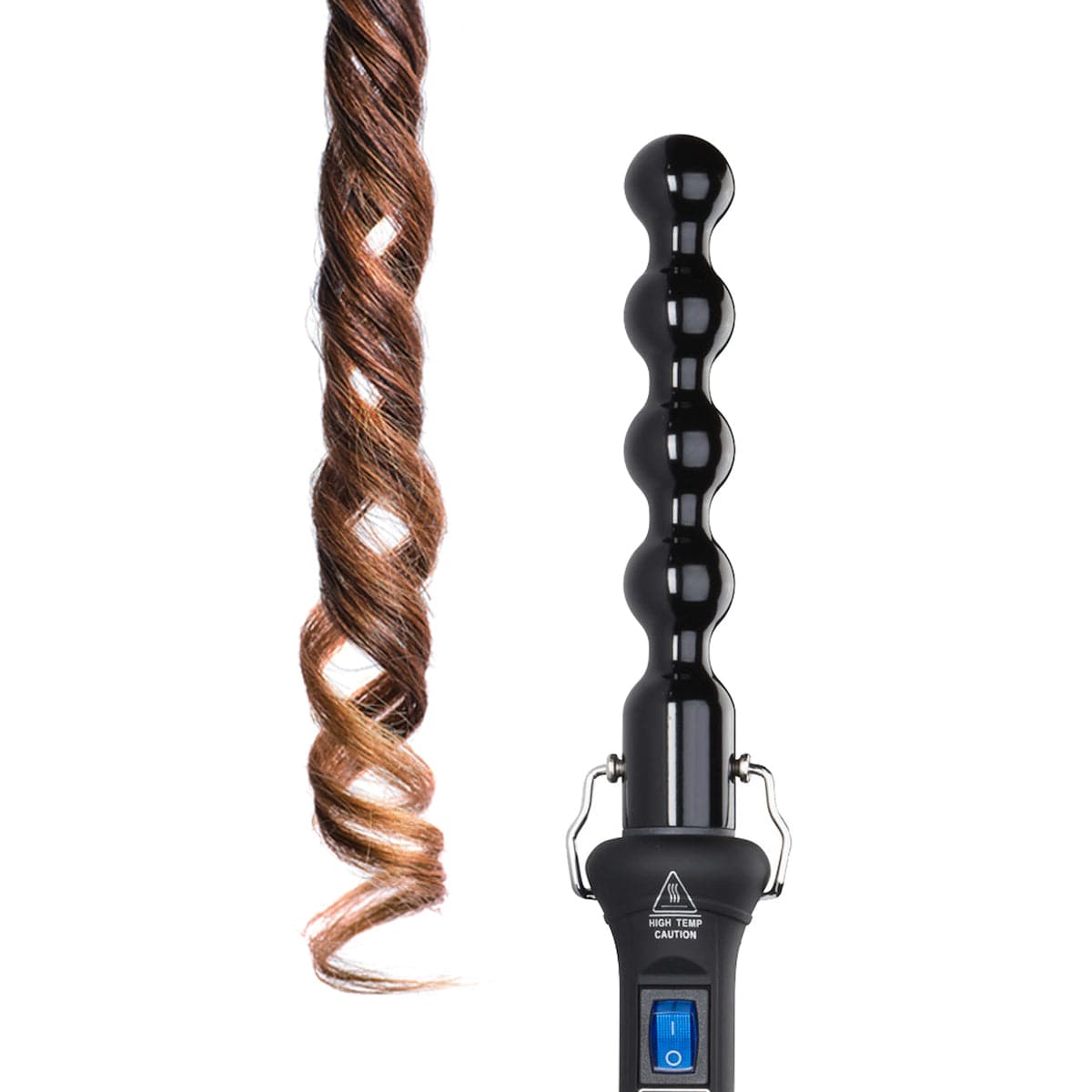 Terviiix Bubble Curling Wand, Spiral Curling Iron for Tight & Loose Curls, Curling  Wand for Long Hair, Ceramic Long Barrel Wand Curler for Fine Hair, Instant  Heat to Max 430°F, with Glove