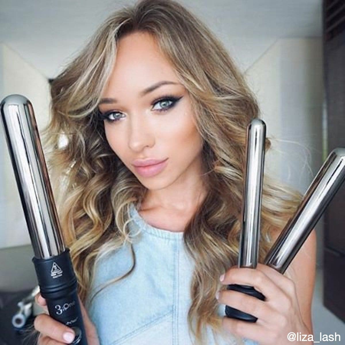 NuMe 3-in-1 Curling Wand | Curling Iron - Interchangeable Heads
