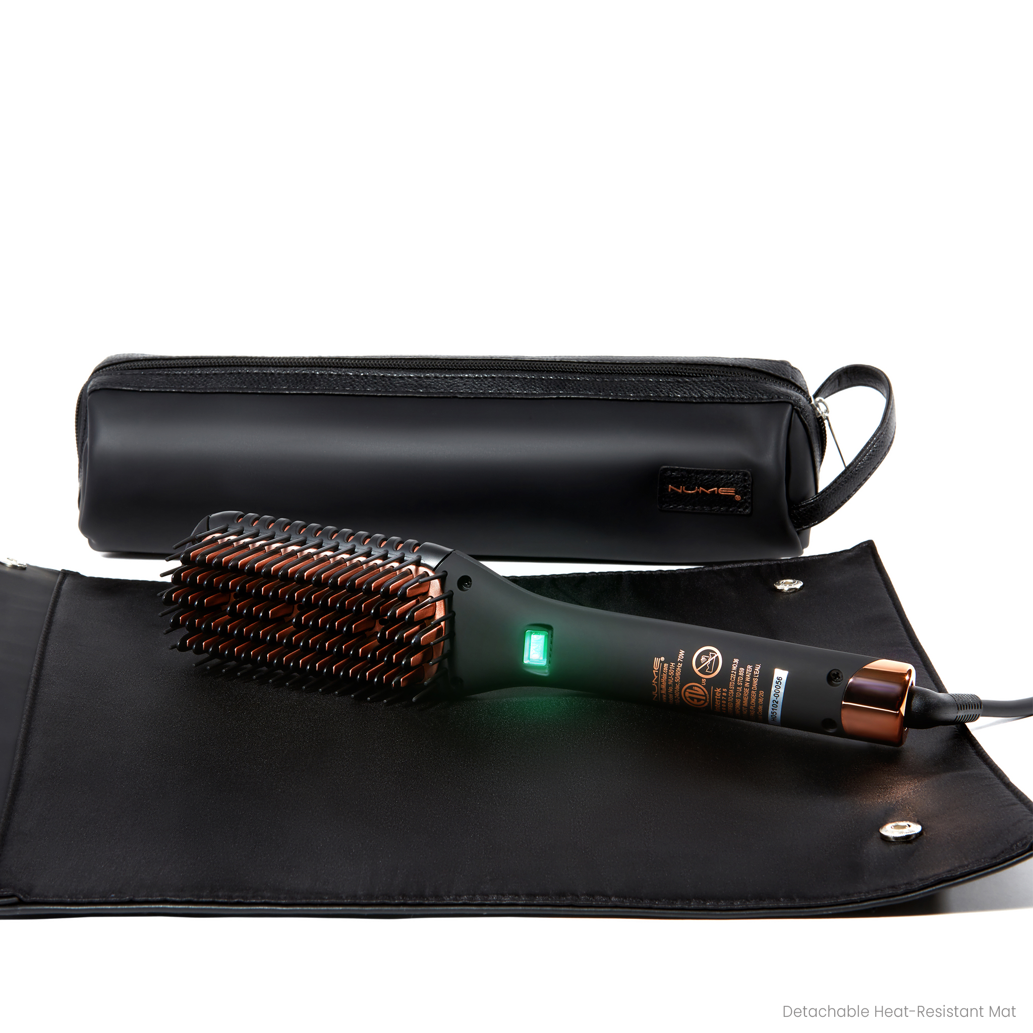 Hair straightener brush sales shop near me